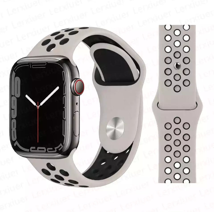 Signature Nike Apple Watch Silicone Sport Bands with Breathable Linings- for Selected Apple Watch 40mm Size - Super Savings Technologies Co.,LTD Signature Nike Apple Watch Silicone Sport Bands with Breathable Linings- for Selected Apple Watch 40mm Size - Super Savings Technologies Co.,LTD